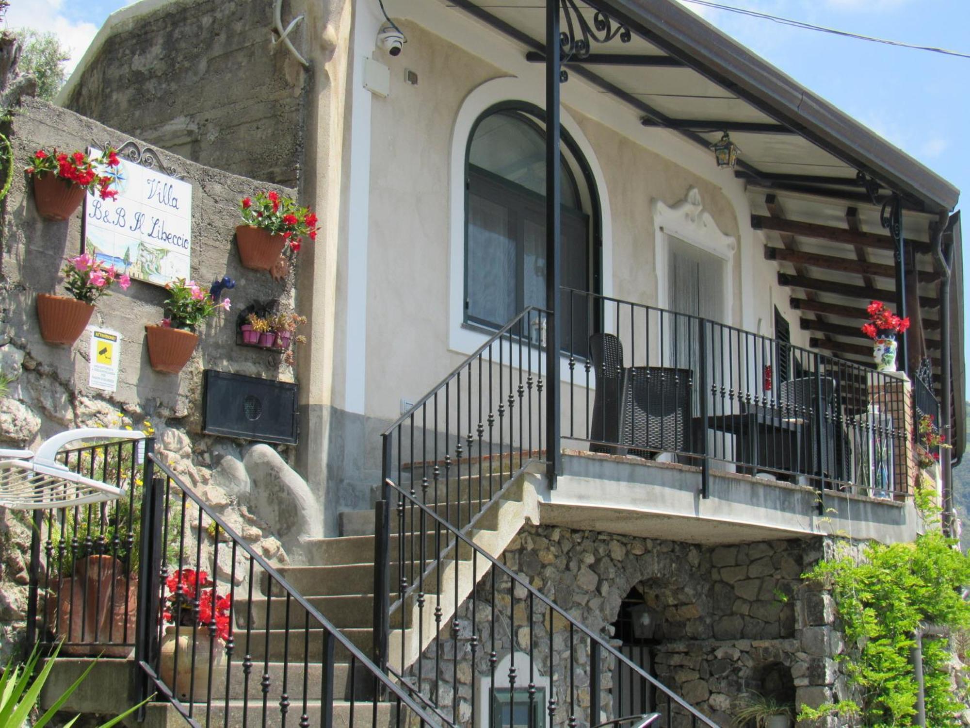 Casa Vacanze Il Libeccio Positano Eksteriør billede