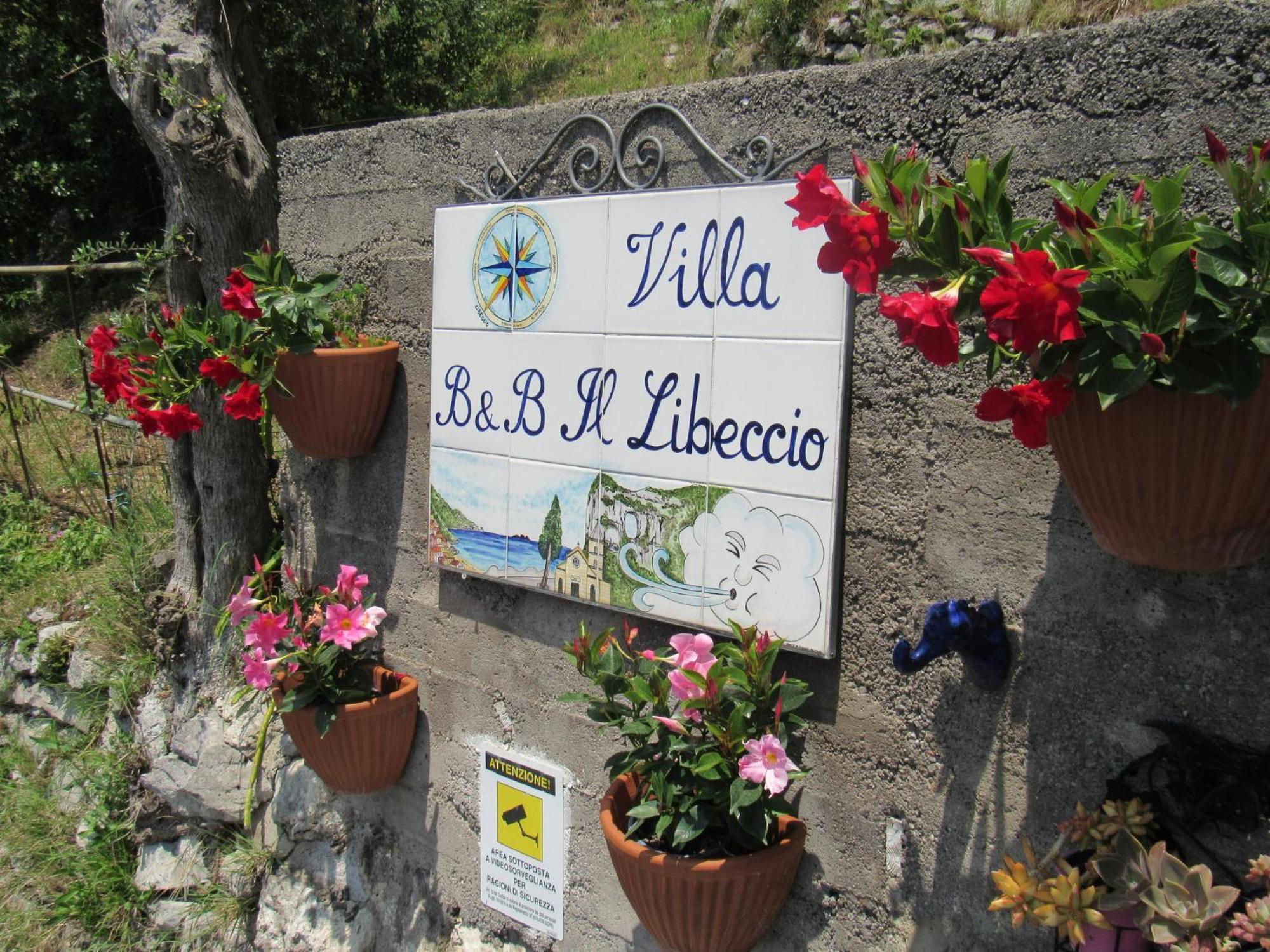 Casa Vacanze Il Libeccio Positano Eksteriør billede